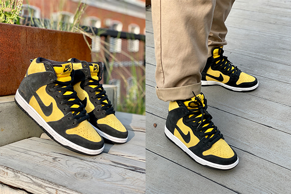 Nike dunk sale high goldenrod